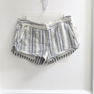 Free people striped shorts